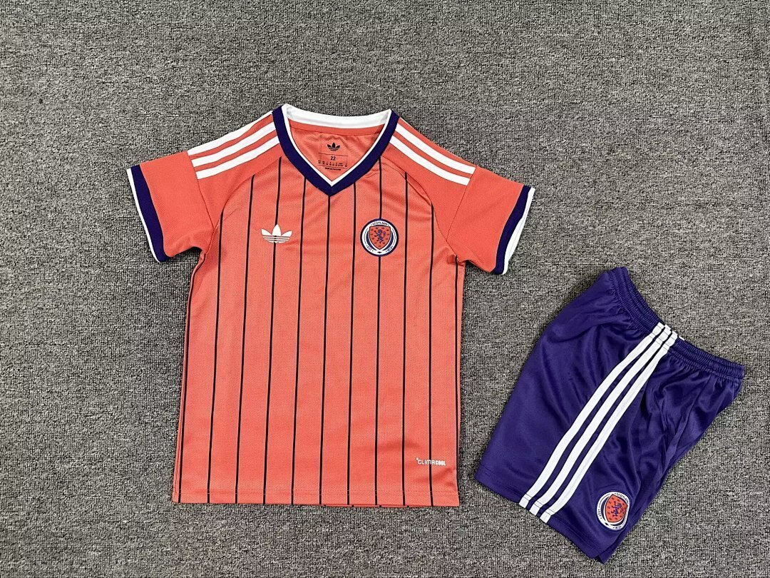 Kids-Scotland 2026 World Cup Away Soccer Jersey